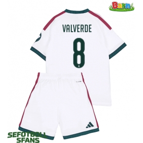 Real Madrid Federico Valverde #8 Hemmaställ Barn 2026-27 Kortärmad (+ Korta byxor)